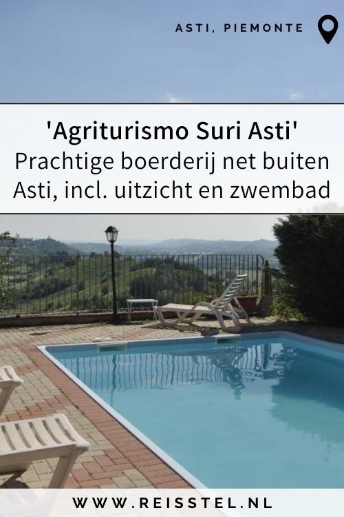 Reisroute Piemonte Italië | Accommodaties Asti | Agriturismo Suri Asti