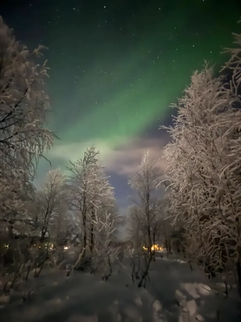 Noorderlicht in Lapland