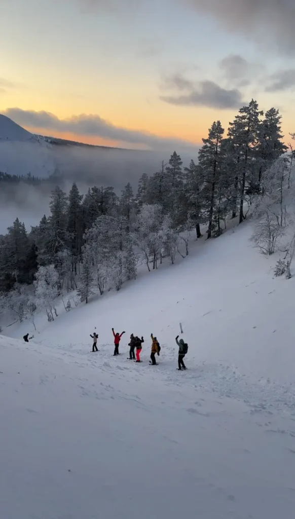 Doen in Lapland | Sneeuwschoenwandelen