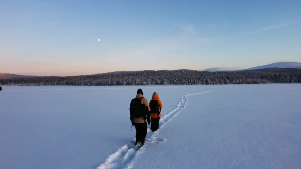 Op vakantie naar Lapland in de winter